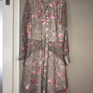 Floral spring dress